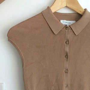 COPY - Reiss hailey nude dress